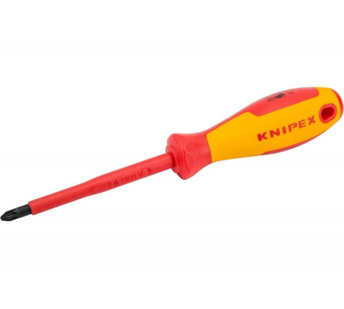 Крестообразная отвертка Knipex ПОЗИ 1000 V KN-982502 Крестообразная отвертка Knipex ПОЗИ 1000 V KN-982502