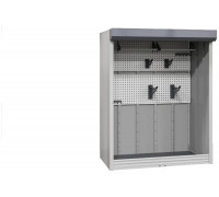 Односекционный роллетный шкаф с комплектом навесок Верстакофф RCAB STG 2000x1550x900 RC-1.028 В1