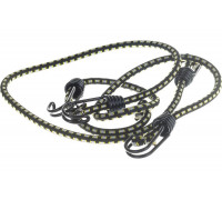 Крепежный шнур STAYER резиновый 80 см c двойным стальным крюком 2 шт 40506-080