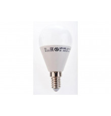 Лампа IEK LED, G45, шар, 9вт, 230В, 3000К, E14 LLE-G45-9-230-30-E14