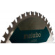 Пильный диск по металлу 165x20 мм, Z40, WZ 4 Metabo SteelCutClassic 628273000