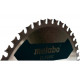 Пильный диск по металлу 165x20 мм, Z40, WZ 4 Metabo SteelCutClassic 628273000