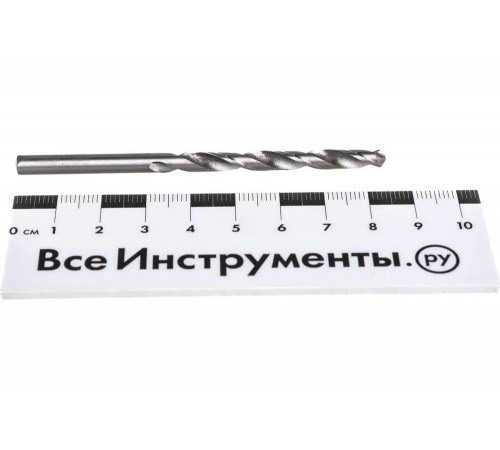 Сверло по металлу (10 шт; 5х86 мм; HSS) Вихрь 73/10/6/9