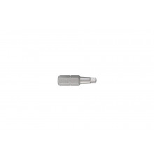 Вставка бита торцевая квадратная 1/4", SQUARE, №0, L = 25 мм KING TONY 102500R
