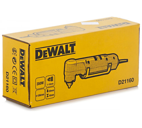 Угловая дрель DEWALT D 21160