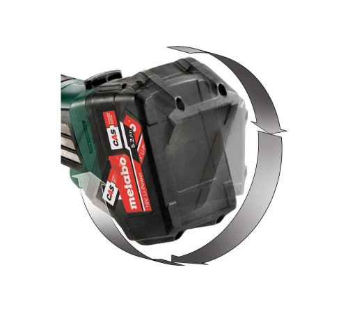 Аккумуляторная угловая шлифовальная машина Metabo W 18 LTX 125 600165850 Аккумуляторная угловая шлифовальная машина Metabo W 18 LTX 125 600165850