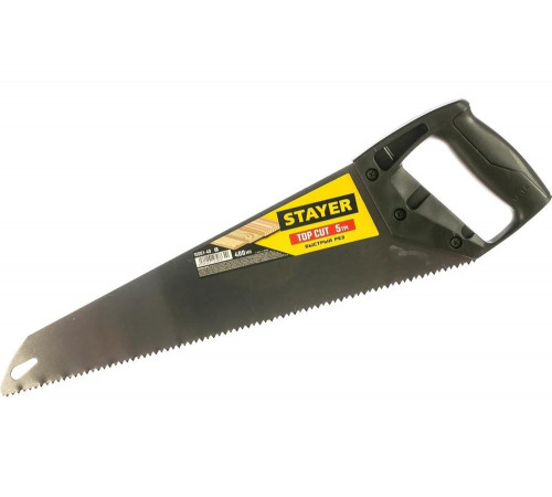 STAYER 5 TPI, 400 мм, ножовка ударопрочная (пила) TopCut 15061-40_z02 STAYER 5 TPI, 400 мм, ножовка ударопрочная (пила) TopCut 15061-40_z02