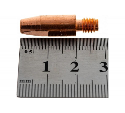 Наконечник контактный ECU (10 шт; 0.8 мм; M6; 28 мм) FUBAG FB.CTM6.28-08 Наконечник контактный ECU (10 шт; 0.8 мм; M6; 28 мм) FUBAG FB.CTM6.28-08