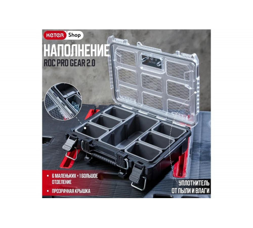 Ящик для инструментов Keter ROC PRO GEAR 257190