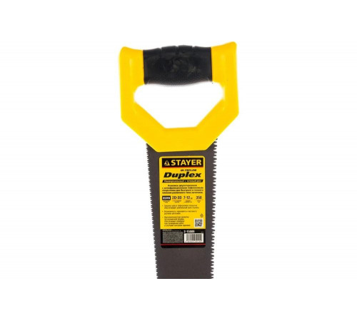 STAYER 12/7 TPI, 400 мм, ножовка по дереву HI-TEFLON 2-15089 Master STAYER 12/7 TPI, 400 мм, ножовка по дереву HI-TEFLON 2-15089 Master
