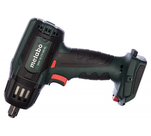 Гайковерт аккумуляторный METABO SSW 18 LTX 400 BL (602205890) без акк. и з.у Гайковерт аккумуляторный METABO SSW 18 LTX 400 BL (602205890) без акк. и з.у