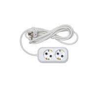 Бытовой удлинитель 2 гн. ПВС 3х075 RUCELF RU-02-375-03PZ