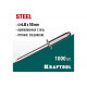 KRAFTOOL 4.0 х 10 мм, 1000 шт., стальные заклепки Steel 311703-40-10