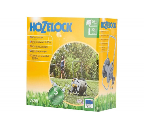 Тележка Hozelock 2398 для шланга 1/2", 60 м 2398R3600 Тележка Hozelock 2398 для шланга 1/2", 60 м 2398R3600