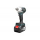 Гайковерт аккумуляторный бесщеточный Zitrek Crusher 20 в кейсе, 20В, 300 Нм, 2x4.0Ач 085-1022