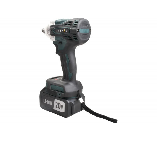 Гайковерт аккумуляторный бесщеточный Zitrek Crusher 20 в кейсе, 20В, 300 Нм, 2x4.0Ач 085-1022