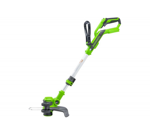 Триммер аккумуляторный GreenWorks 24 V, 30,5 см, с 1хАКБ 4Ач c USB и ЗУ 2110407USB4 Триммер аккумуляторный GreenWorks 24 V, 30,5 см, с 1хАКБ 4Ач c USB и ЗУ 2110407USB4