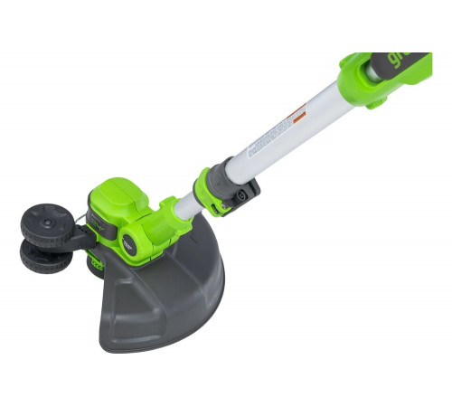 Триммер аккумуляторный GreenWorks 24 V, 30,5 см, с 1хАКБ 4Ач c USB и ЗУ 2110407USB4 Триммер аккумуляторный GreenWorks 24 V, 30,5 см, с 1хАКБ 4Ач c USB и ЗУ 2110407USB4