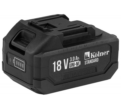 Цепная аккумуляторная пила Kolner 18V UNI-M Standard, BL, шина 25 см (10"), KCS 18BL-25-2K, цепь 3/8", 1.3 мм, 40 звеньев, 10 м/с, авто-смазка (2x3.0 Ач, зу стац, кейс) 8060100082 Цепная аккумуляторная пила Kolner 18V UNI-M Standard, BL, шина 25 см (10"), KCS 18BL-25-2K, цепь 3/8", 1.3 мм, 40 звеньев, 10 м/с, авто-смазка (2x3.0 Ач, зу стац, кейс) 8060100082