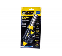 Газовая горелка STAYER ProTerm на баллон, с пьезоподжигом, 1300С 55580