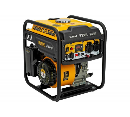 Генератор инверторный Denzel GK-5500iF, 5,5 кВт, 230 В, ручной старт 94709