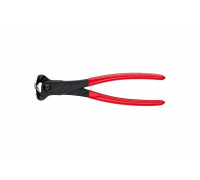 Торцевые кусачки Knipex 200 мм, фосфатированные, обливные ручки KN-6801200EAN
