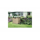 Ящик Keter Woodland Store it out Arc 1200 л бежево-коричневый 230437