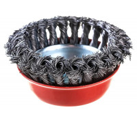 Щетка чашечная (100 мм; М14; витая 0.5 мм) для УШМ Elitech 1820.074500