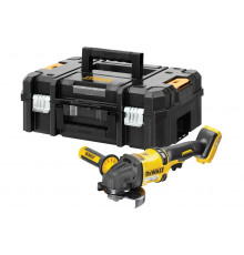 Аккумуляторная угловая шлифмашина Dewalt DCG418NT, 54 В, , 125 мм, 9000 об/мин, без АКБ и ЗУ, в кейсе TSTAK DCG418NT-XJ