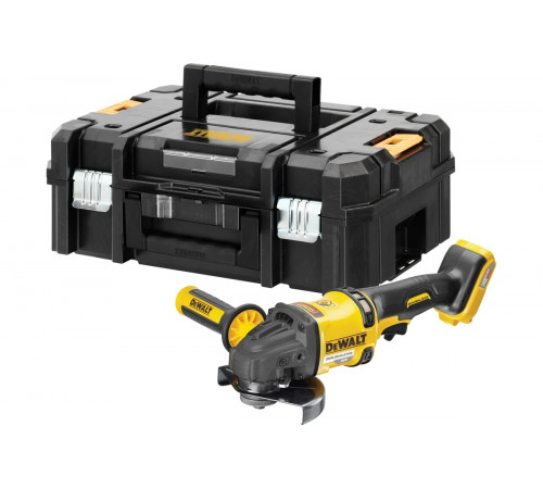 Аккумуляторная угловая шлифмашина Dewalt DCG418NT, 54 В, , 125 мм, 9000 об/мин, без АКБ и ЗУ, в кейсе TSTAK DCG418NT-XJ