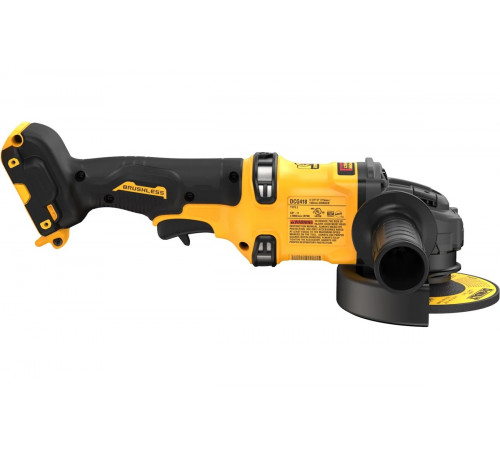 Аккумуляторная угловая шлифмашина Dewalt DCG418NT, 54 В, , 125 мм, 9000 об/мин, без АКБ и ЗУ, в кейсе TSTAK DCG418NT-XJ