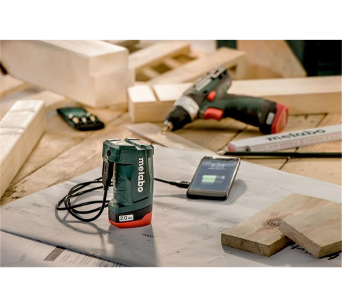 Адаптер питания для Powermaxx Metabo Powermaxx PA USB 606212000 Адаптер питания для Powermaxx Metabo Powermaxx PA USB 606212000