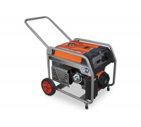 Бензиновый генератор TOR KM11000H 7,8кВт 220В 27л с кнопкой запуска и колесами 1011100