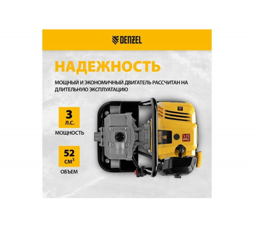 Бензиновая мотопомпа для чистой воды Denzel px-25 99205 Бензиновая мотопомпа для чистой воды Denzel px-25 99205