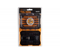 Набор вставок (бит) 1/4", PH, PZ, Hex, Torx, Slotted, 11 предметов TOLSEN TT20375
