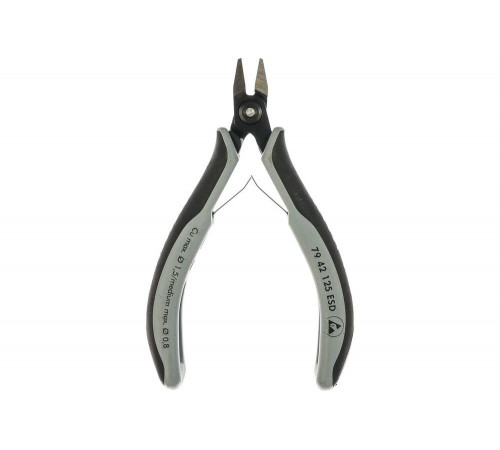 Прецизионные бокорезы для электроники Knipex KN-7942125ESD Прецизионные бокорезы для электроники Knipex KN-7942125ESD