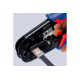 Пресс-клещи для штекеров KNIPEX RJ (Western), 2 гнезда, RJ 11/12, RJ 45, 190 мм, KN-975110SB