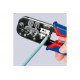 Пресс-клещи для штекеров KNIPEX RJ (Western), 2 гнезда, RJ 11/12, RJ 45, 190 мм, KN-975110SB