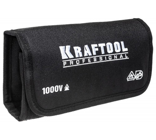 KRAFTOOL 18 шт., набор диэлектрических отверток с переставными стержнями Х-Drive Electro 220092-H18 KRAFTOOL 18 шт., набор диэлектрических отверток с переставными стержнями Х-Drive Electro 220092-H18