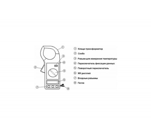 Клемметр Ресанта ТЕК DT 266C 61/10/514