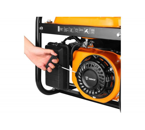 Бензиновый генератор DEKO dkeg210-e, 3.2 квт, электростартер 065-1085-1