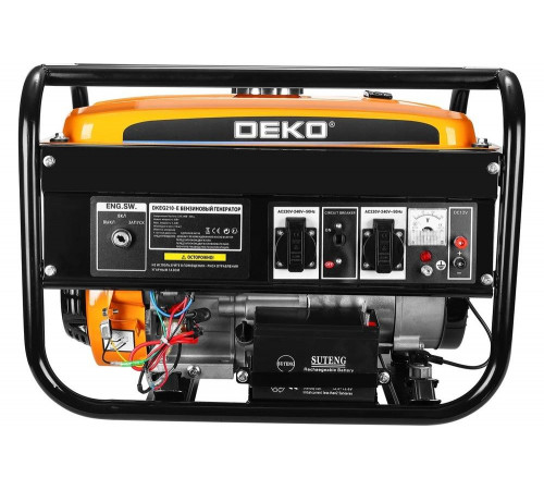 Бензиновый генератор DEKO dkeg210-e, 3.2 квт, электростартер 065-1085-1