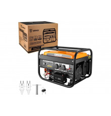 Бензиновый генератор DEKO dkeg210-e, 3.2 квт, электростартер 065-1085-1