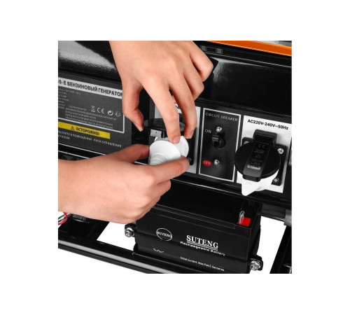 Бензиновый генератор DEKO dkeg210-e, 3.2 квт, электростартер 065-1085-1