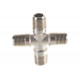Переходник крестовина 1262/1 MMMM 1/8" GAV 27830