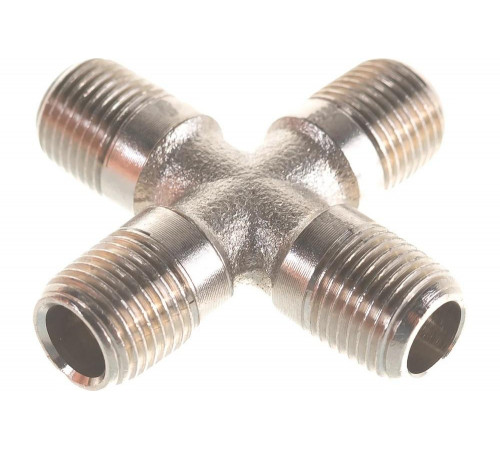 Переходник крестовина 1262/1 MMMM 1/8" GAV 27830 Переходник крестовина 1262/1 MMMM 1/8" GAV 27830