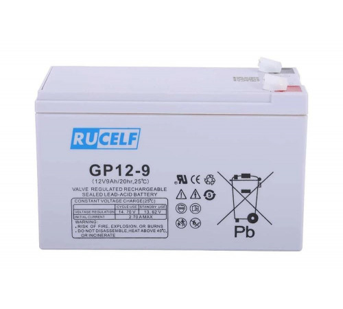 Аккумуляторная батарея GP 12-9 RUCELF КА-00008600