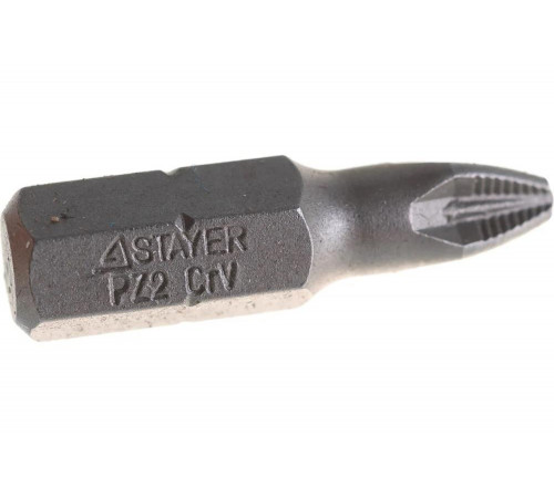 STAYER PZ2, 25 мм, 2 шт., биты PROFI 26221-2-25-02