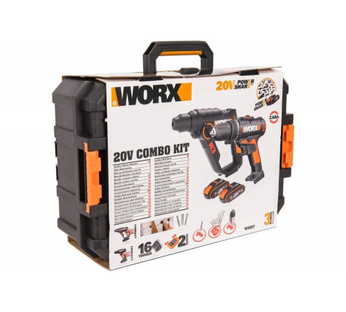 Аккумуляторный перфоратор WORX WX390.1 Аккумуляторный перфоратор WORX WX390.1