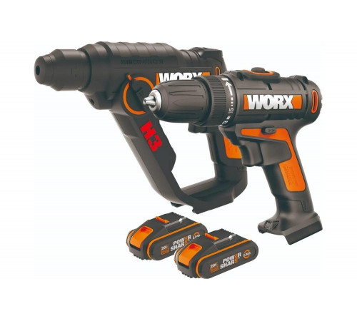 Аккумуляторный перфоратор WORX WX390.1 Аккумуляторный перфоратор WORX WX390.1
